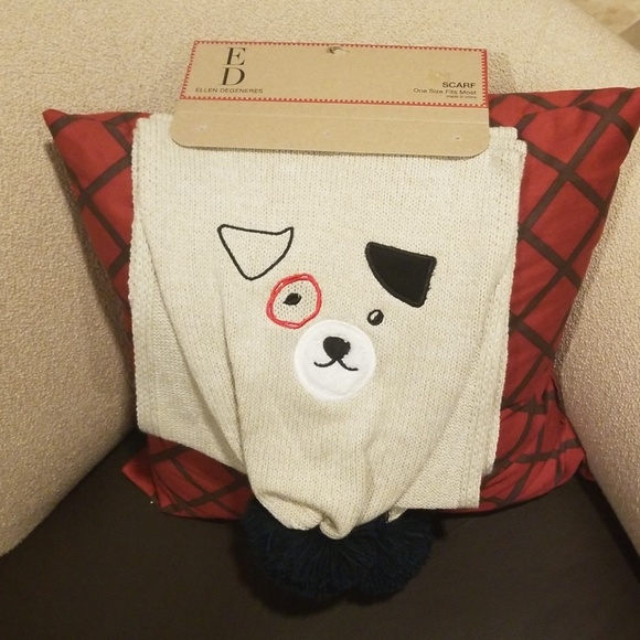 🐶  ED BY ELLEN DEGENERES DOG SCARF 🐶 - Picture 1 of 6